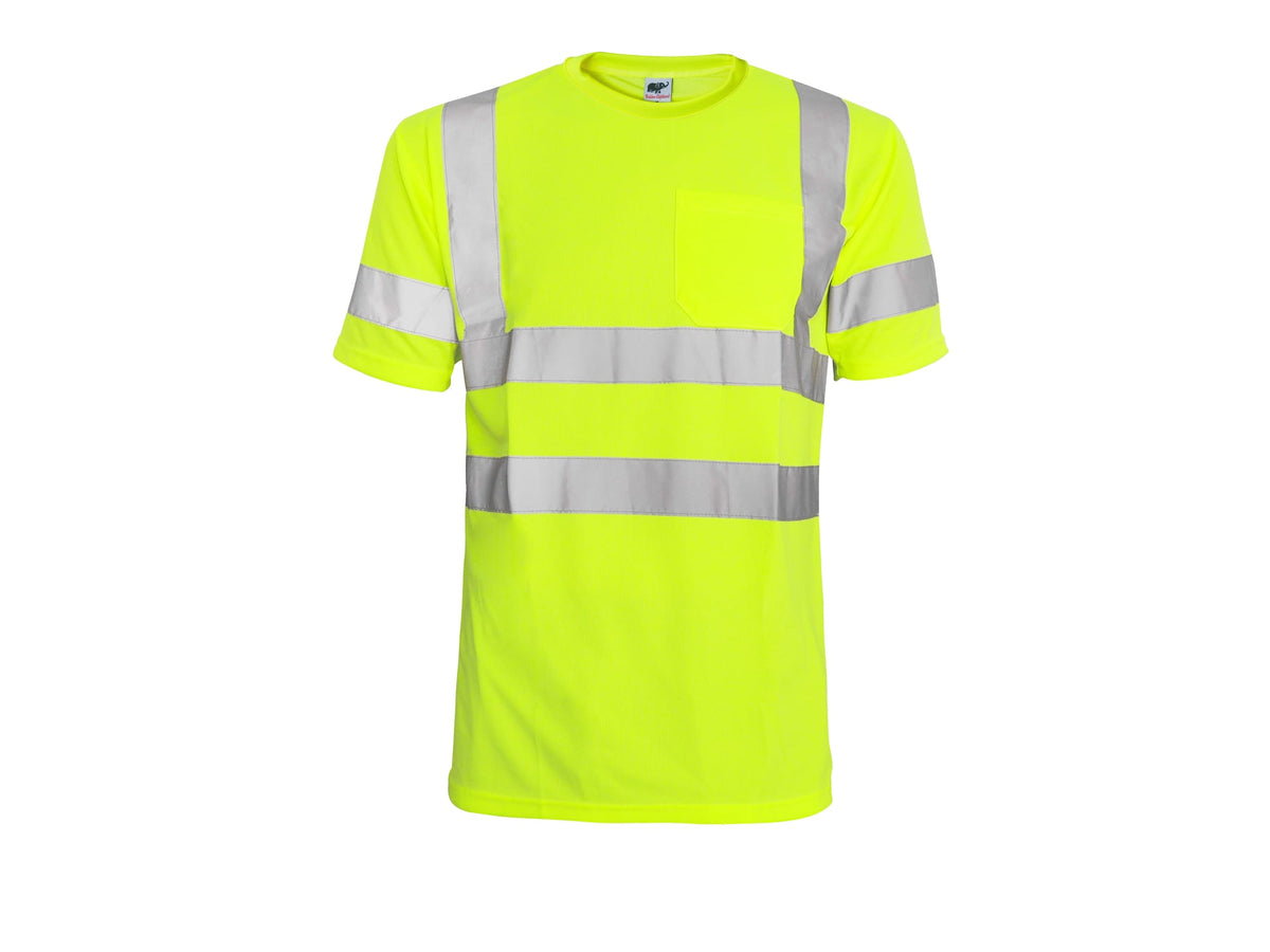 Hi Vis T Shirt ANSI Class 3 Short Sleeve