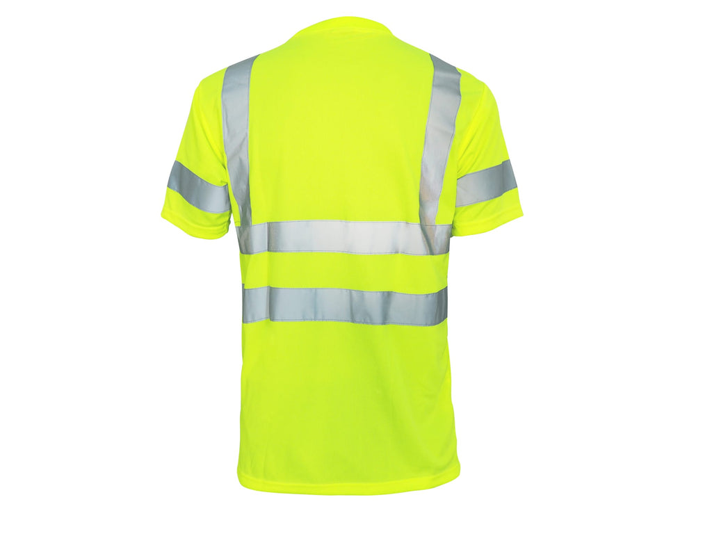 Hi Vis T Shirt ANSI Class 3 Short Sleeve