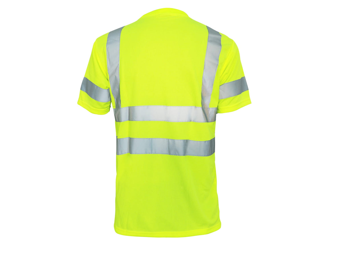Hi Vis T Shirt ANSI Class 3 Short Sleeve