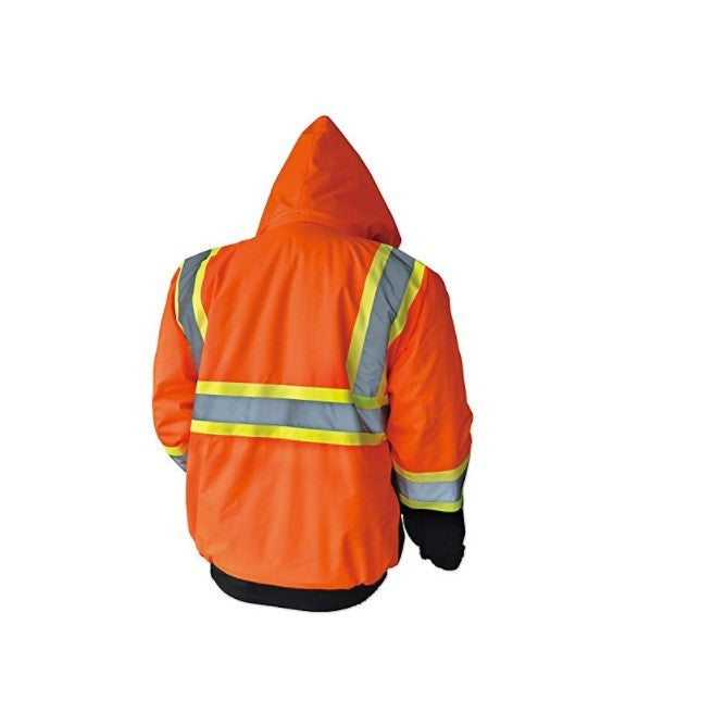 High Visibility Class III Reflective Waterproof Bomber Jacket