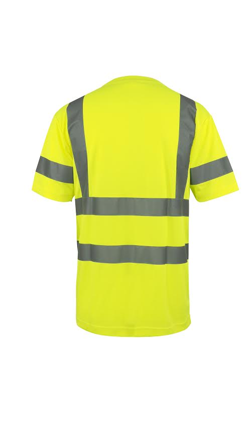 Hi Vis T Shirt ANSI Class 2 Short Sleeve
