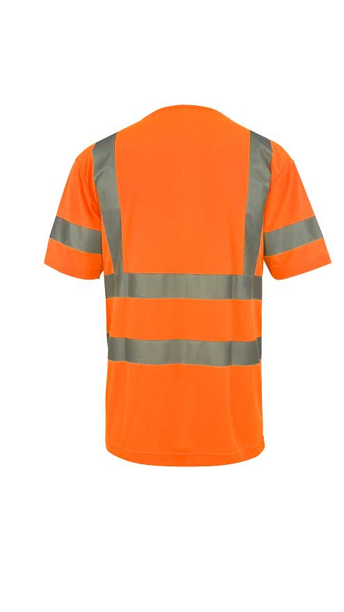 Hi Vis T Shirt ANSI Class 2 Short Sleeve