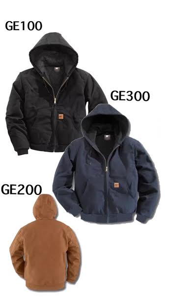 Men Sandstone Canvas Quilted Thermal Lined Winter Duck Jacket
