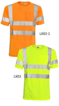 Hi Vis T Shirt ANSI Class 3 Short Sleeve